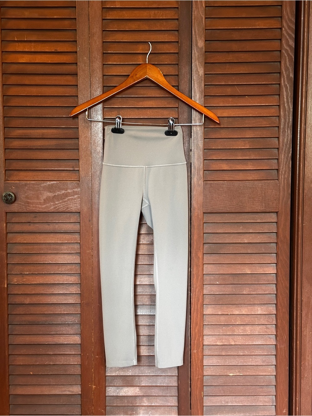 Lululemon Wonder Train High Rise Tight 25” Warm Ash Gray
